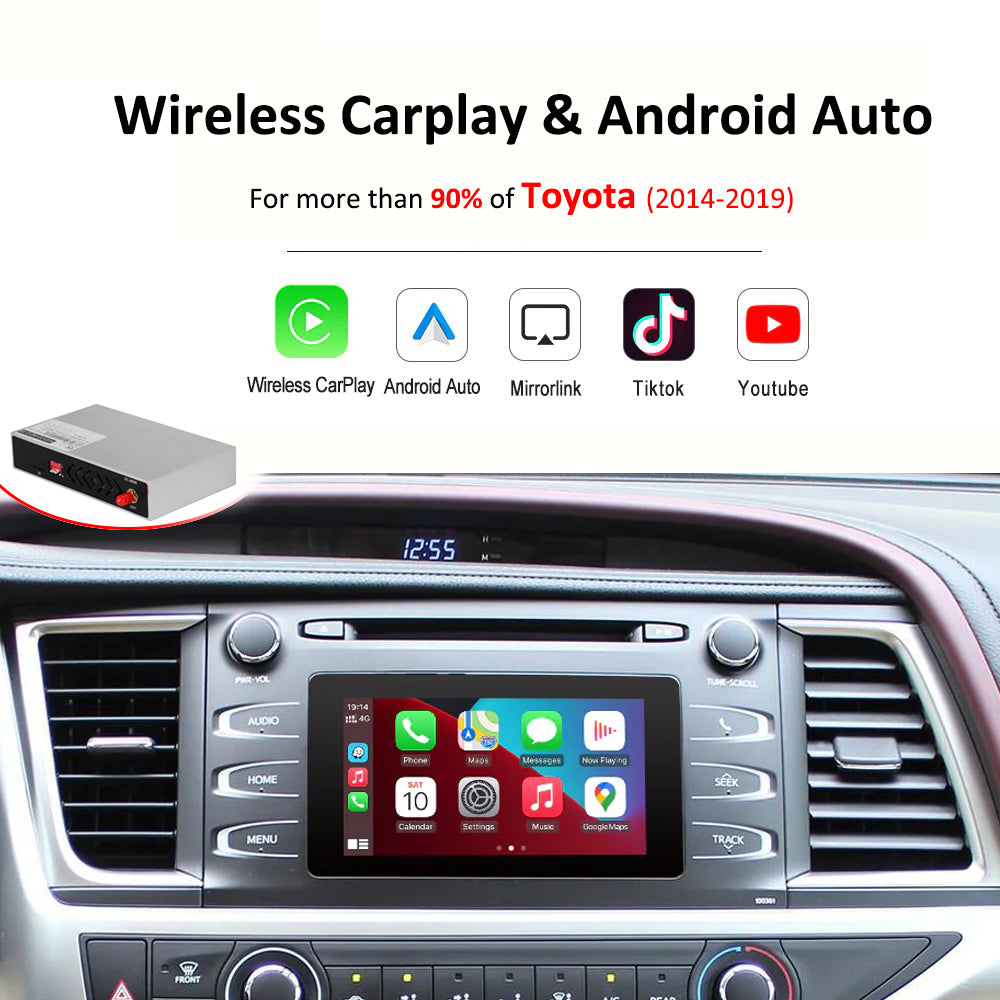 Pour Toyota 2014-2019 | Module Apple Carplay et Android Auto 